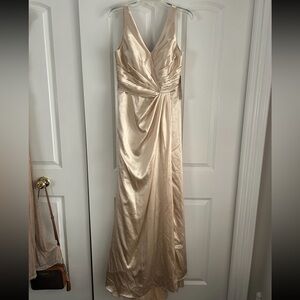 Never worn. Shipping cost more than the dress to return.